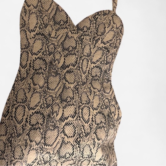 zara snake skin mini dress - Picture 5 of 7